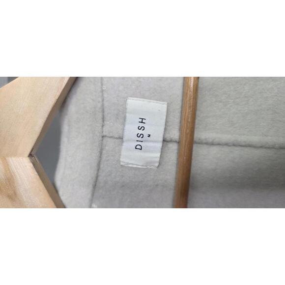 Dissh Matilda Wool Felt Coat Color Bone Size Medium - Picture 6 of 6